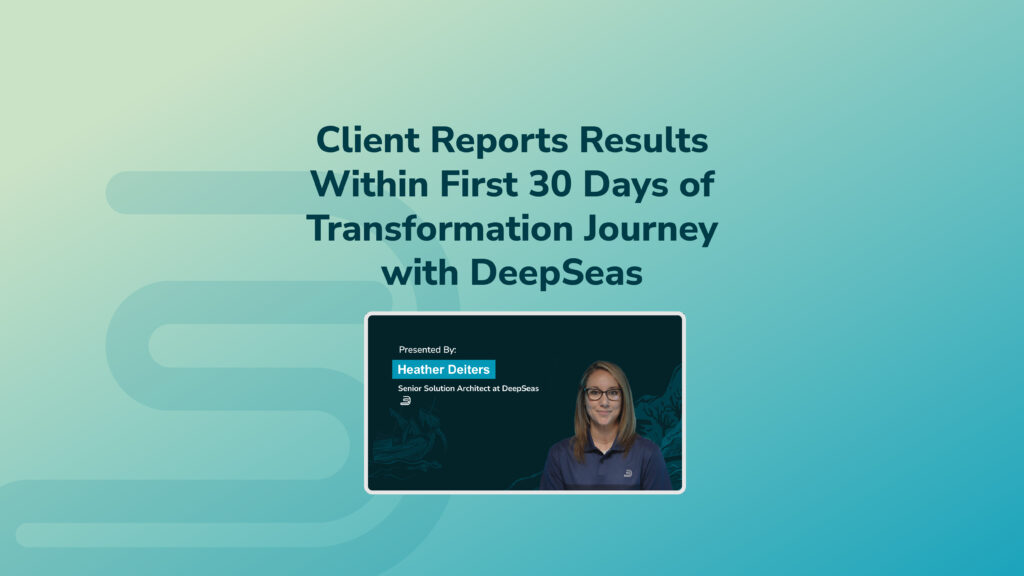 DeepSeas client success story