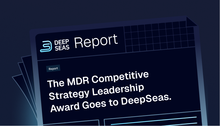 The MDR Competitive Strategy Leadership Award Goes to DeepSeas.