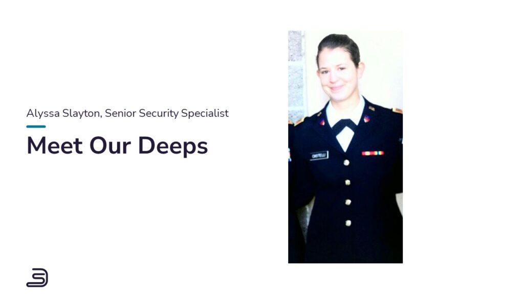 Alyssa Slayton, DeepSeas Senior Security Specialist