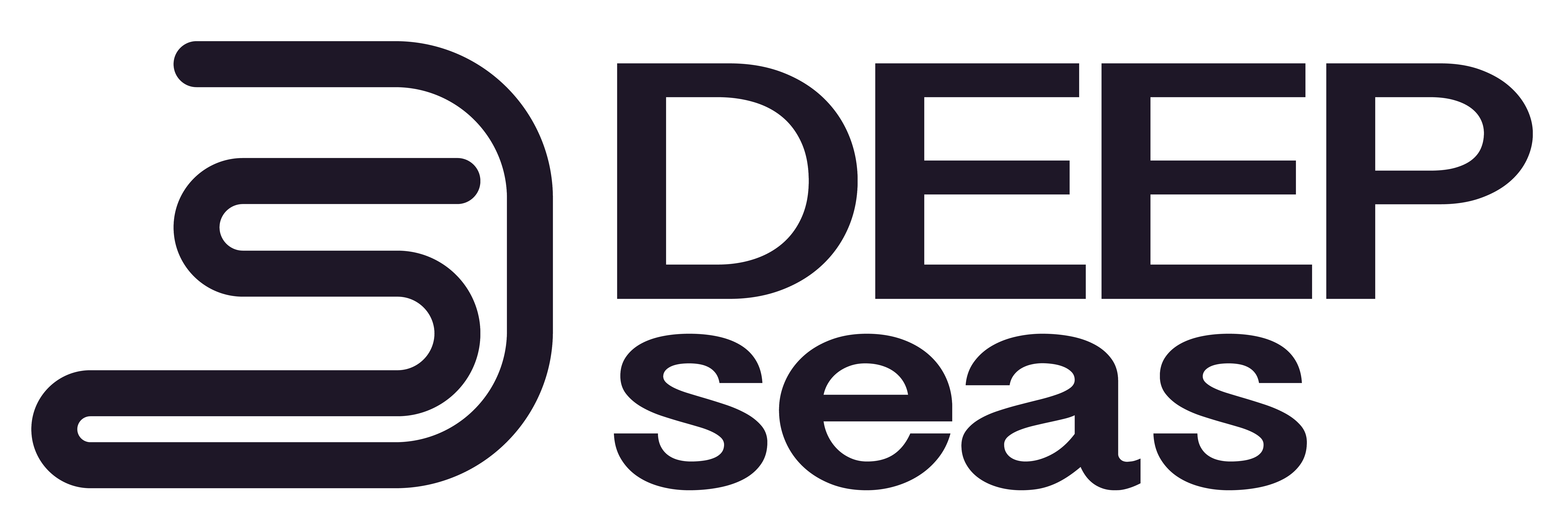 DeepSeas wordmark, main logo