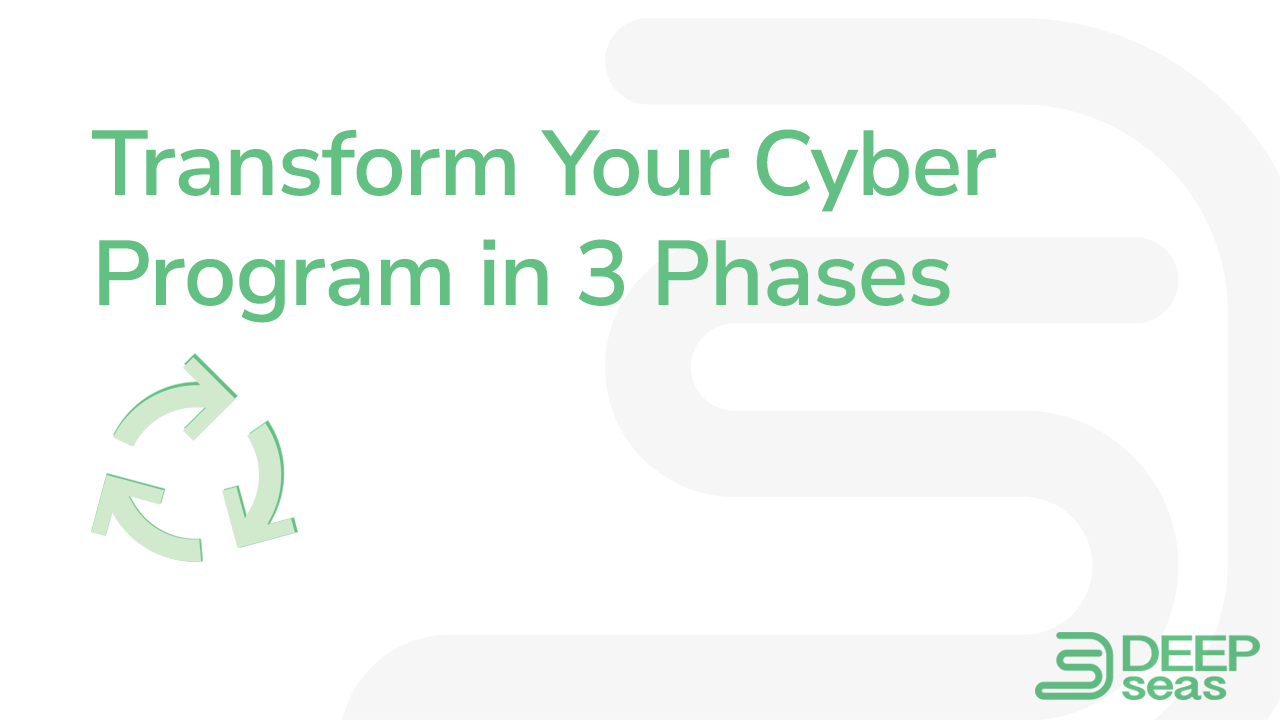 Transform Your Cyber Program in 3 Phases