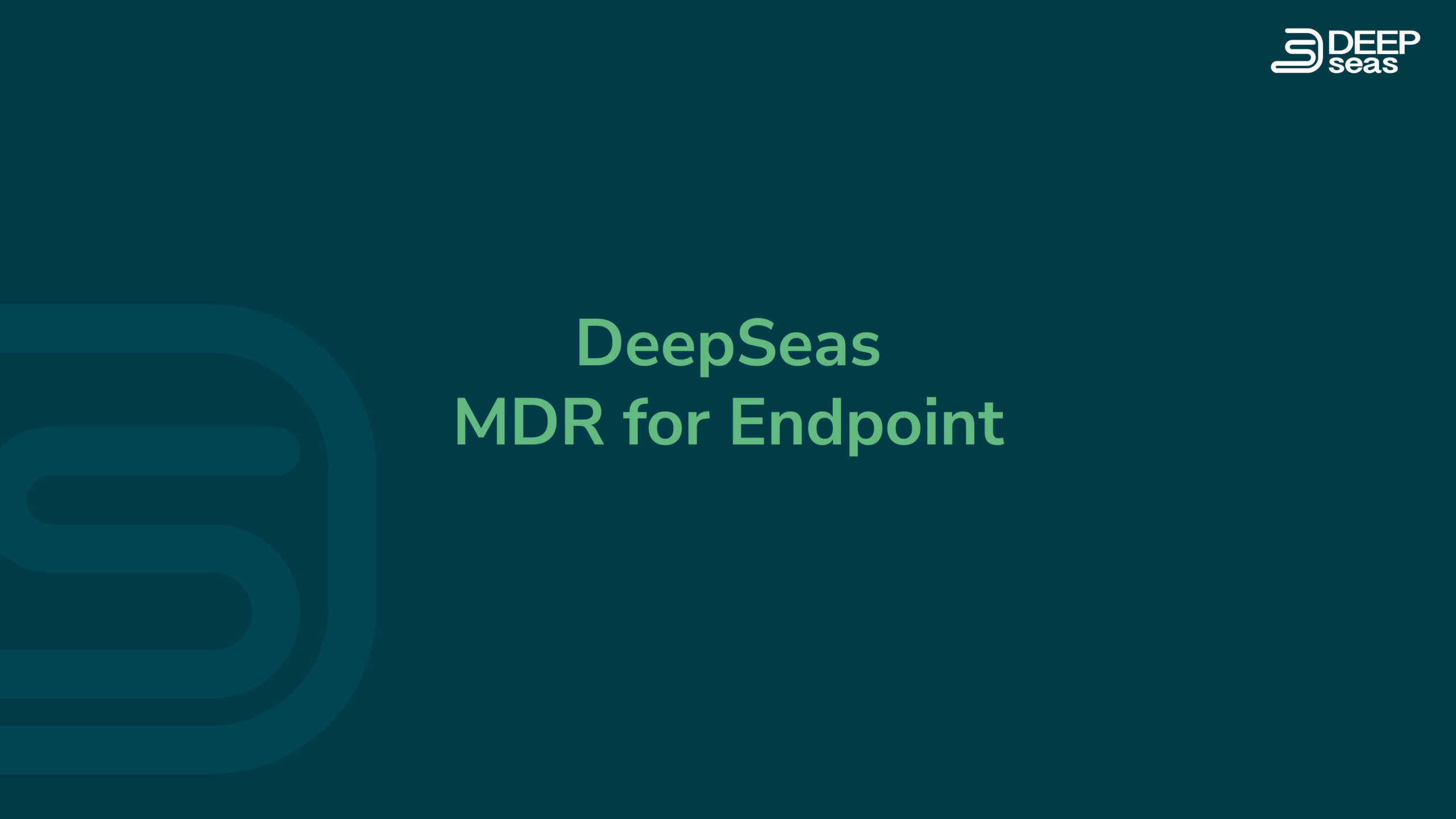 DeepSeas MDR for Endpoint